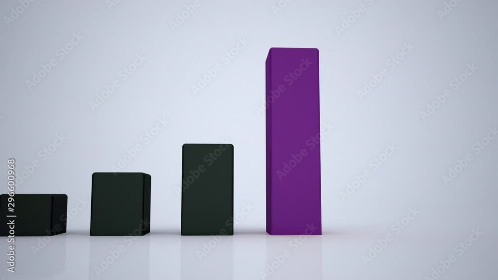 Purple Statistic Columns Purple Statistic Columns