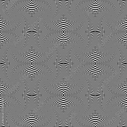 Seamless op art pattern. Lines texture.