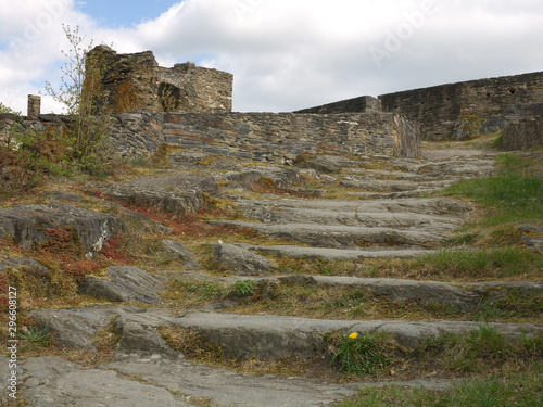 Schmidtburg - Ruine einer Höhenburg im Hunsrück  photo