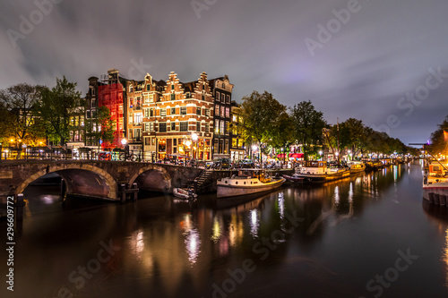 amsterdam at night
