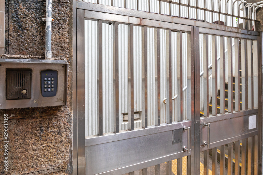 Fototapeta premium Gate Numeric Pad
