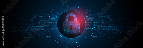 Secure digital space. Virtual confidential, programming protection.