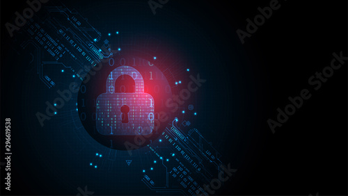 Secure digital space. Virtual confidential, programming protection.