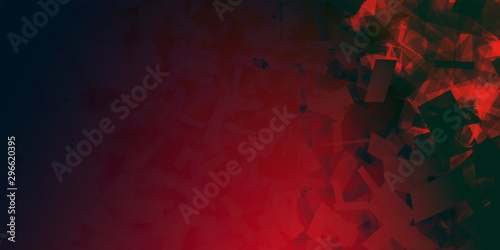 Abstract geometric background from many shapes. Layering and intersection of forms.