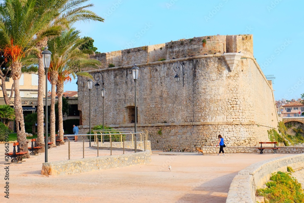 Archaeological museum in Antibes, France