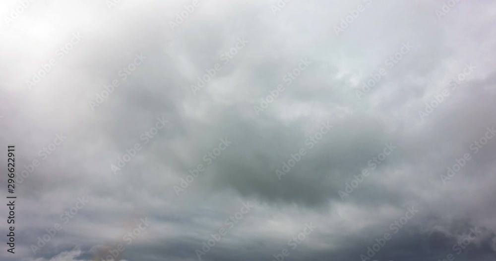 Time lapse clouds, rolling puffy cloud are moving, white lightness clouds time lapse.