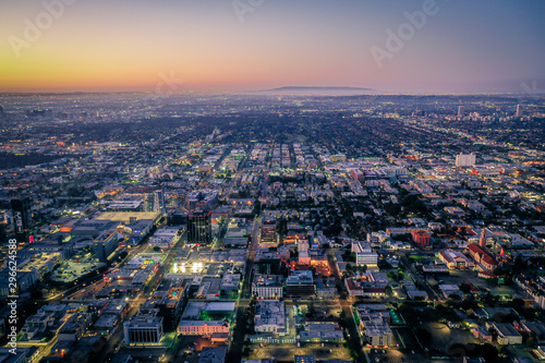 Aerial of Los Angeles