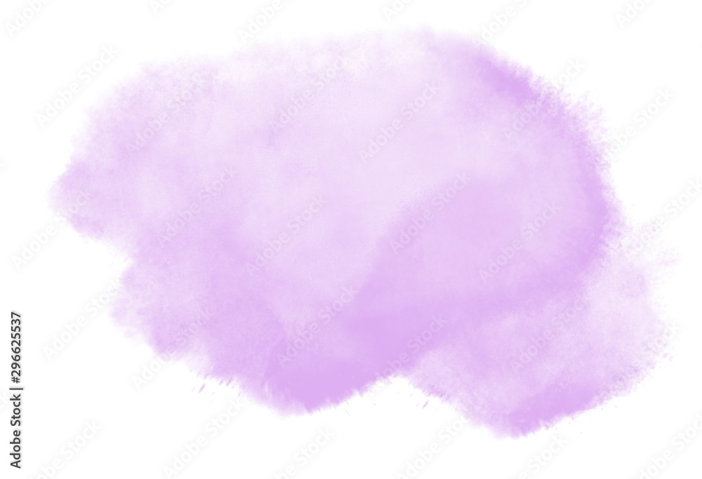 Digital soft purple watercolor pastel background splash painting Stock ...