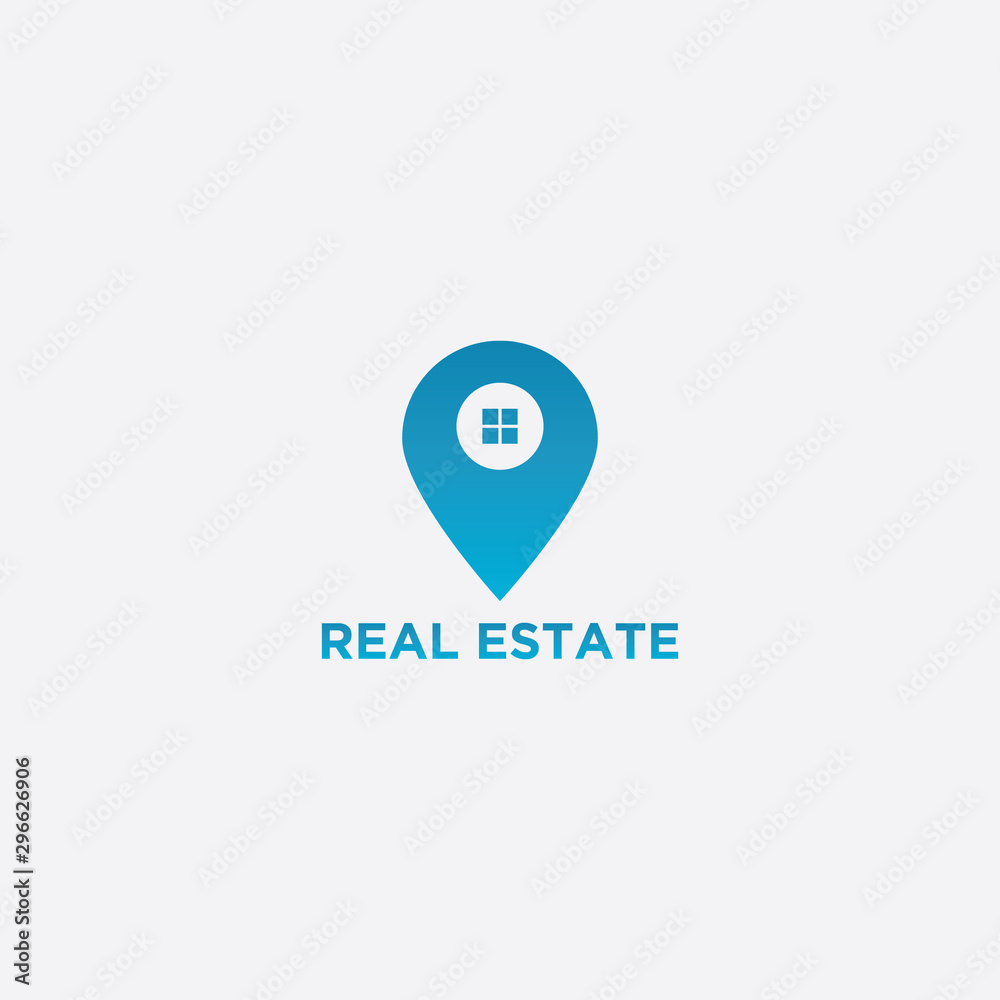 Real estate logo design. Modern and elegant style design. Bussines logo design template. Real estate logo design. Modern and elegant style design. Bussines logo design template.