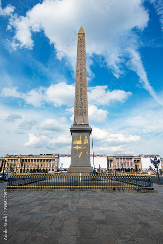 The Obelisk of Egypt in Paris, France