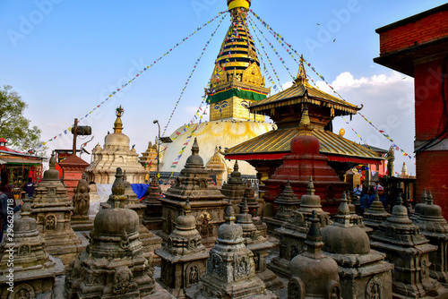 Buddhist temple Boudhanath Kathmandu, Nepal