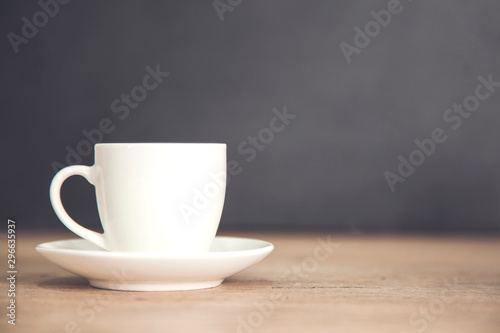 cup of coffee on chalkboard