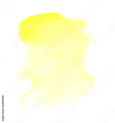 background yellow aquarelle spot abstract