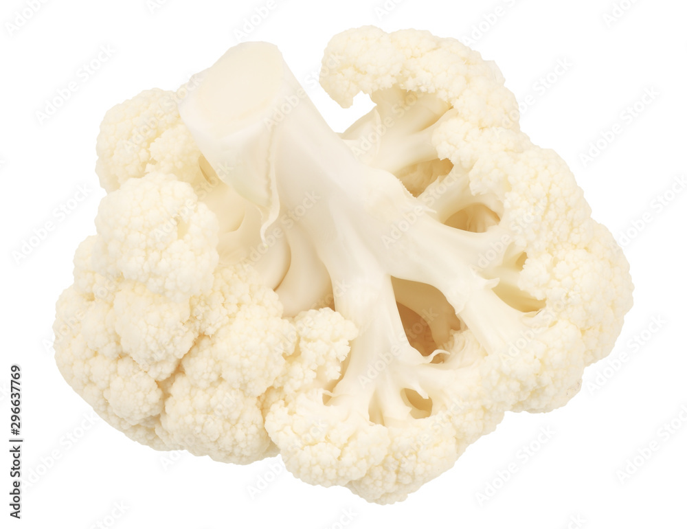 Cauliflower isolated on a white background. Food Cauliflower isolated on a white background. Food