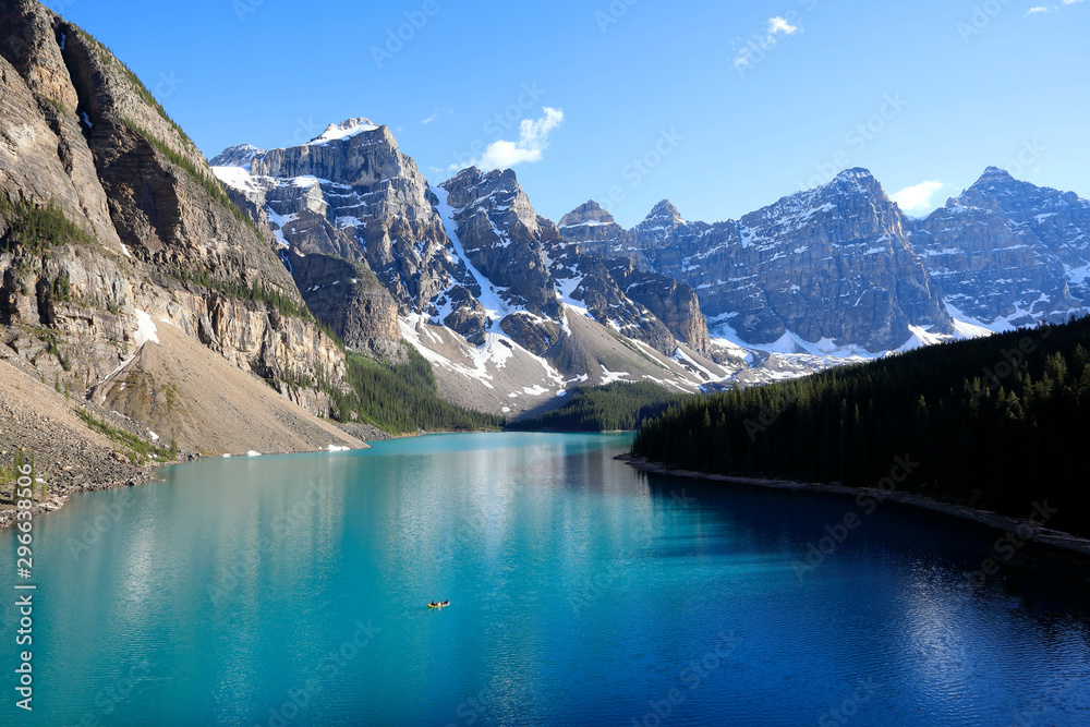 Moraine Lake in Banff National Park Moraine Lake in Banff National Park
