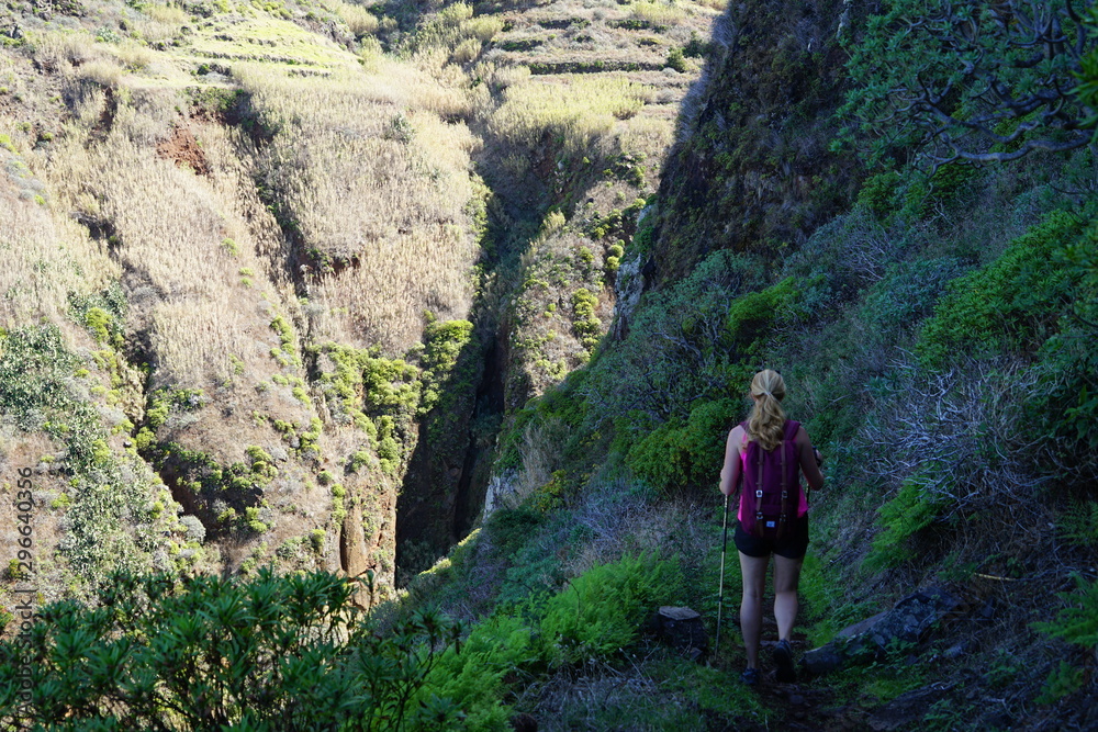 Naklejka premium long way down