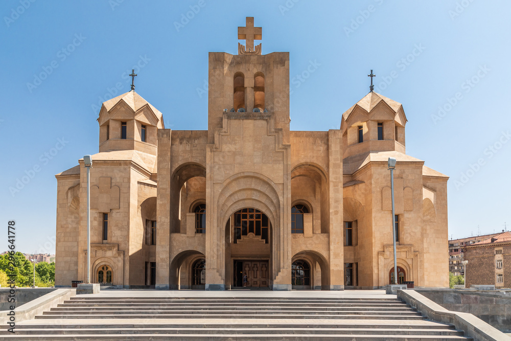 Western Asia. Eurasia. South Caucasus. Republic of Armenia. Yerevan. Saint Gregory the Illuminator Cathedral.