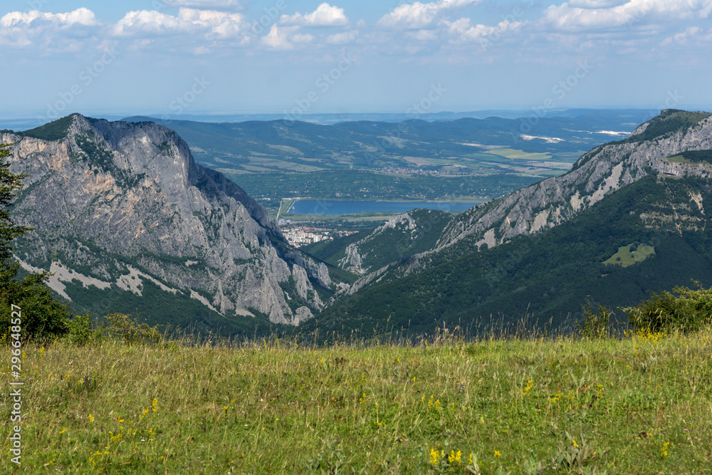 Fototapeta premium Landscape of Vratsata pass at Balkan Mountains, Bulgaria