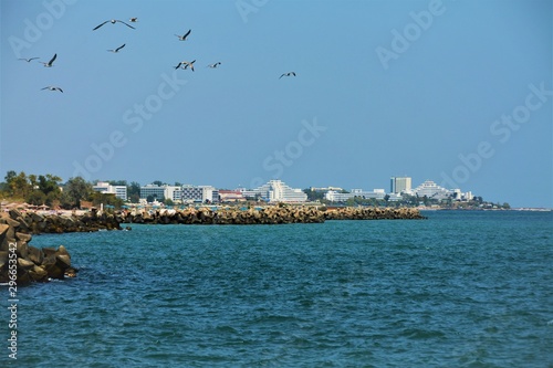 Cap Aurora resort seen from a distance