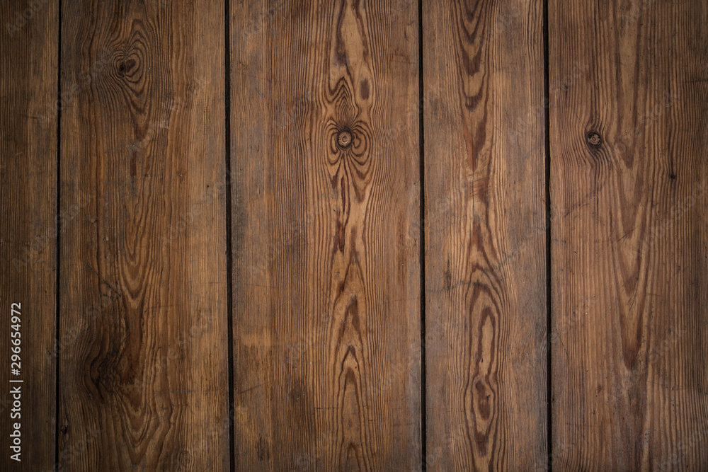 Close-up texture of old dark wooden floor Close-up texture of old dark wooden floor