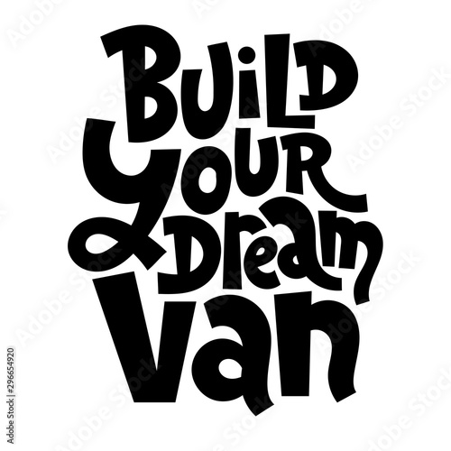 Van life lettering