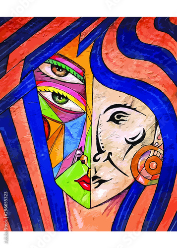 Mujer de ojos sabios