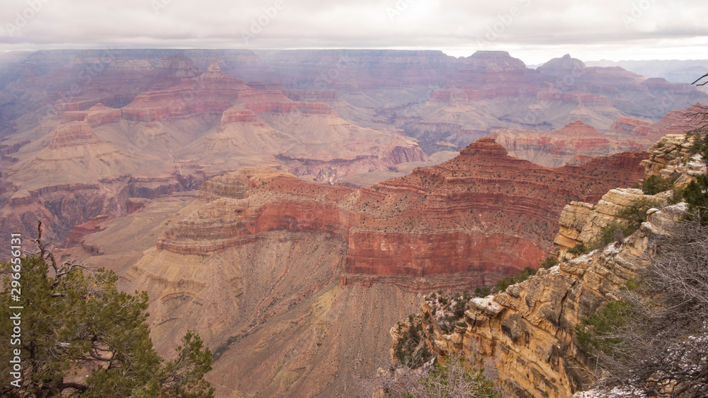 Grand Canyon on a fall day