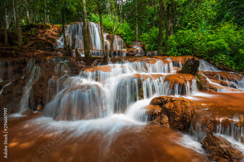 Pa-wai waterfall, Beautiful waterfall in Tak  province, ThaiLand. © Nakornthai