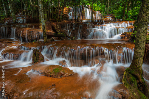 Pa-wai waterfall  Beautiful waterfall in Tak  province  ThaiLand.