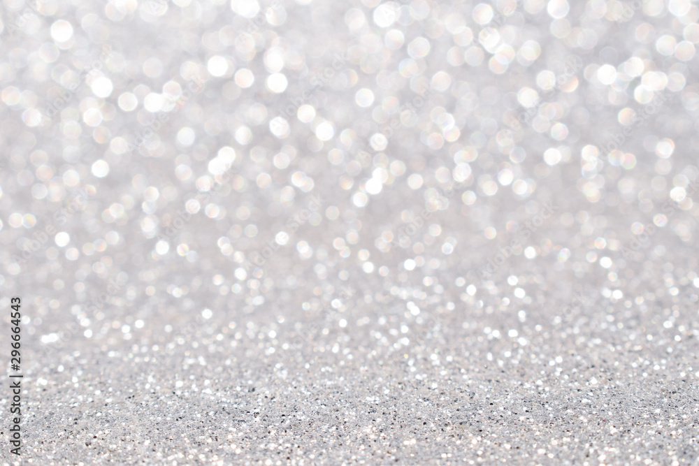 silver glitter texture background