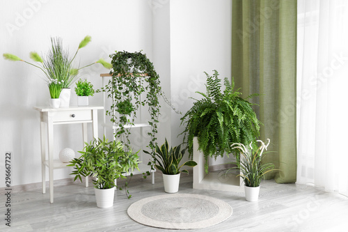 Interior of modern room wit...