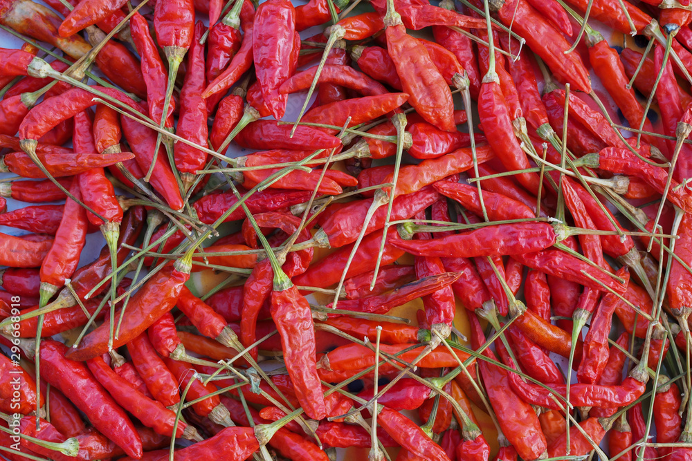 Red hot dried chilli nature texture background, dry Red hot dried chilli nature texture background, dry