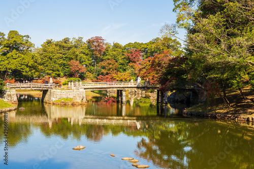 日本の秋 滋賀 彦根城玄宮園73 　Autumn in Japan, Shiga Prefecture,Hikone Castle Genkyu-en Garden #73