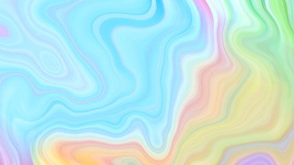 Swirl lines of pastel color marble texture for a background.