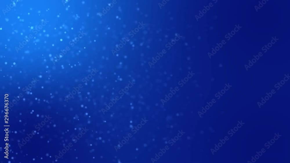 Blue Cool Glittery Particle motion Background Blue Cool Glittery Particle motion Background