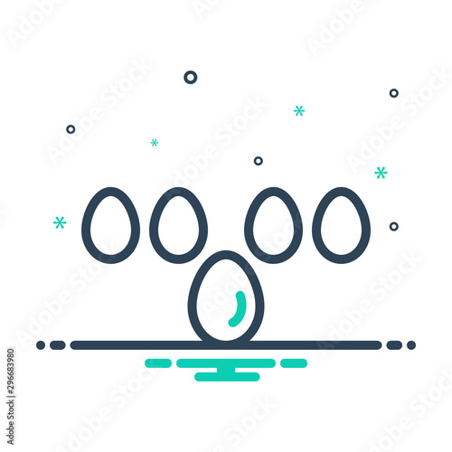 mix icon for particularly 