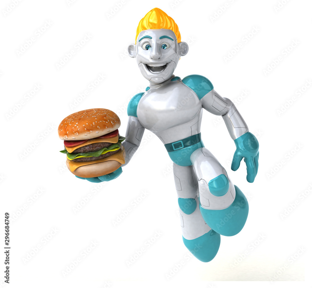 Robot - 3D Illustration Robot - 3D Illustration