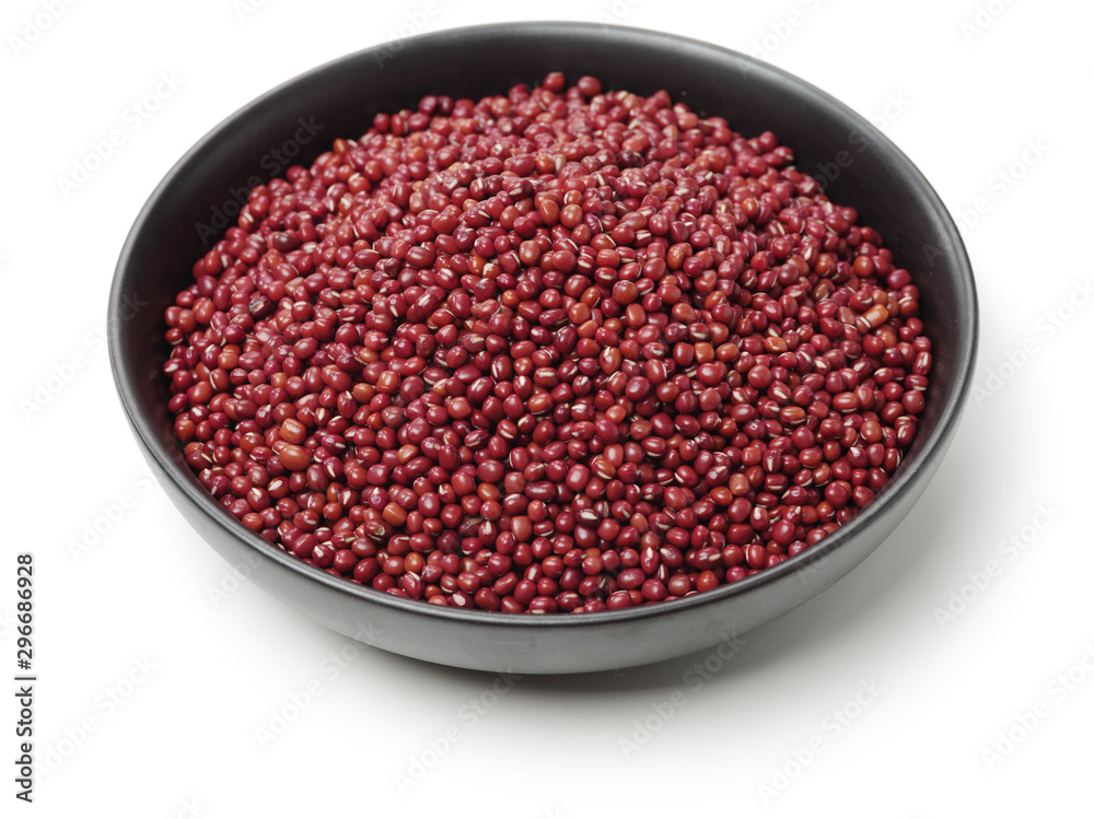 red beans isolated on white background red beans isolated on white background