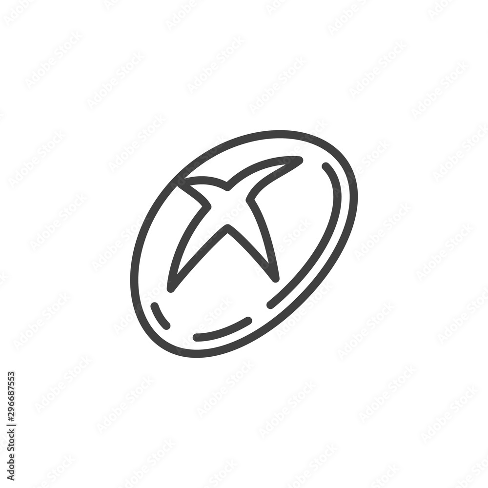 Round bread line icon. linear style sign for mobile concept and web design. Baked bread outline vector icon. Symbol, logo illustration. Vector graphics Round bread line icon. linear style sign for mobile concept and web design. Baked bread outline vector icon. Symbol, logo illustration. Vector graphics