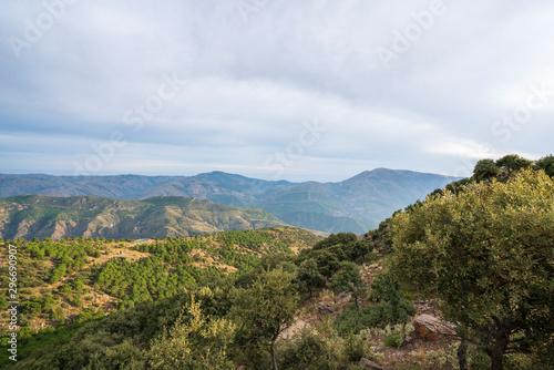 The mountainous landscape of Sierra Nevada (Spain) © Javier
