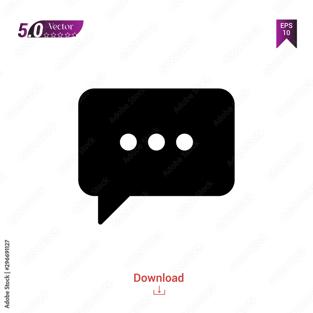 Outline Black speech-bubble icon vector isolated on white background. Popular icons for 2019 year. ui-kit-collection. Graphic design, mobile application, logo, user interface. EPS 10 format vector Outline Black speech-bubble icon vector isolated on white background. Popular icons for 2019 year. ui-kit-collection. Graphic design, mobile application, logo, user interface. EPS 10 format vector
