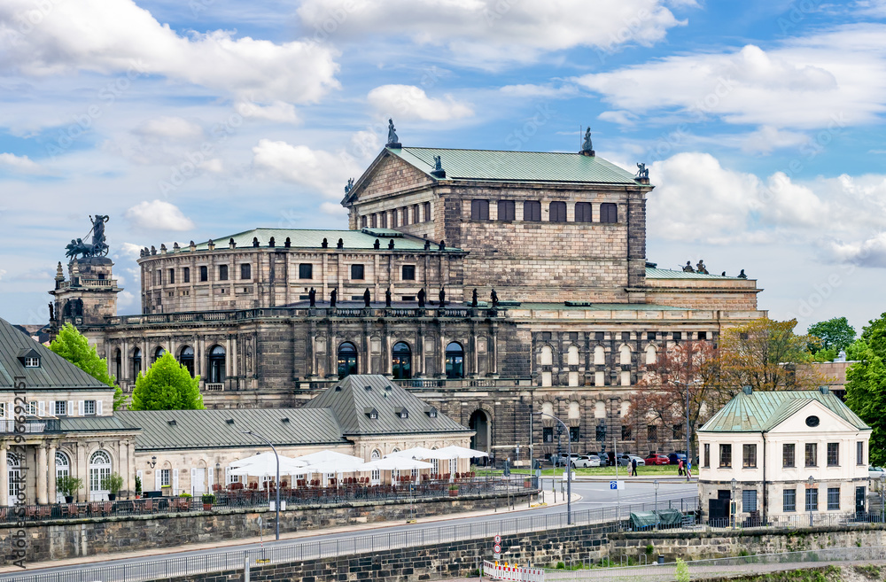 State Opera House (Semperoper) in Dresden, Germany