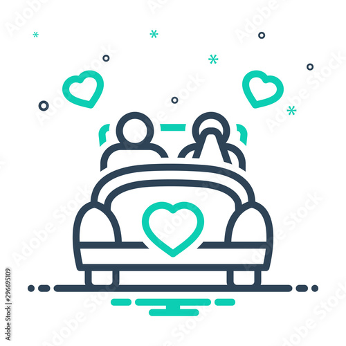 mix icon for married 