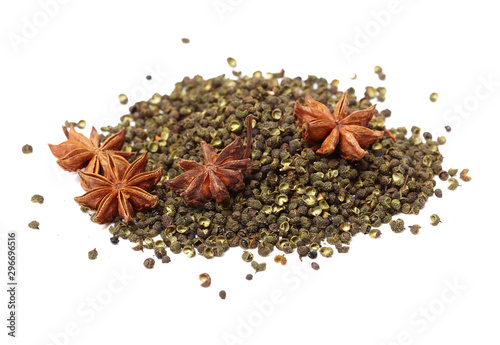 Fototapeta Naklejka Na Ścianę i Meble -  Dried Spices on the white background