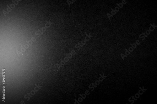 close up dark black background texture abstract on canvas