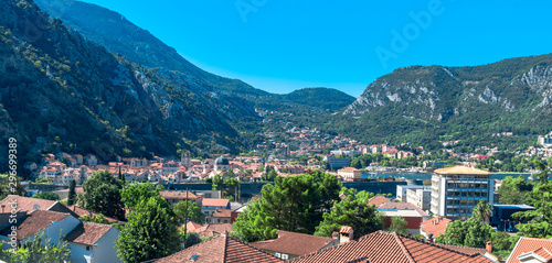 Panoramic Landscape View of Kotor