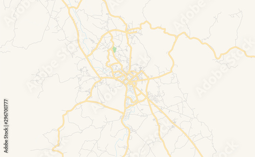 Printable street map of Solok, Indonesia