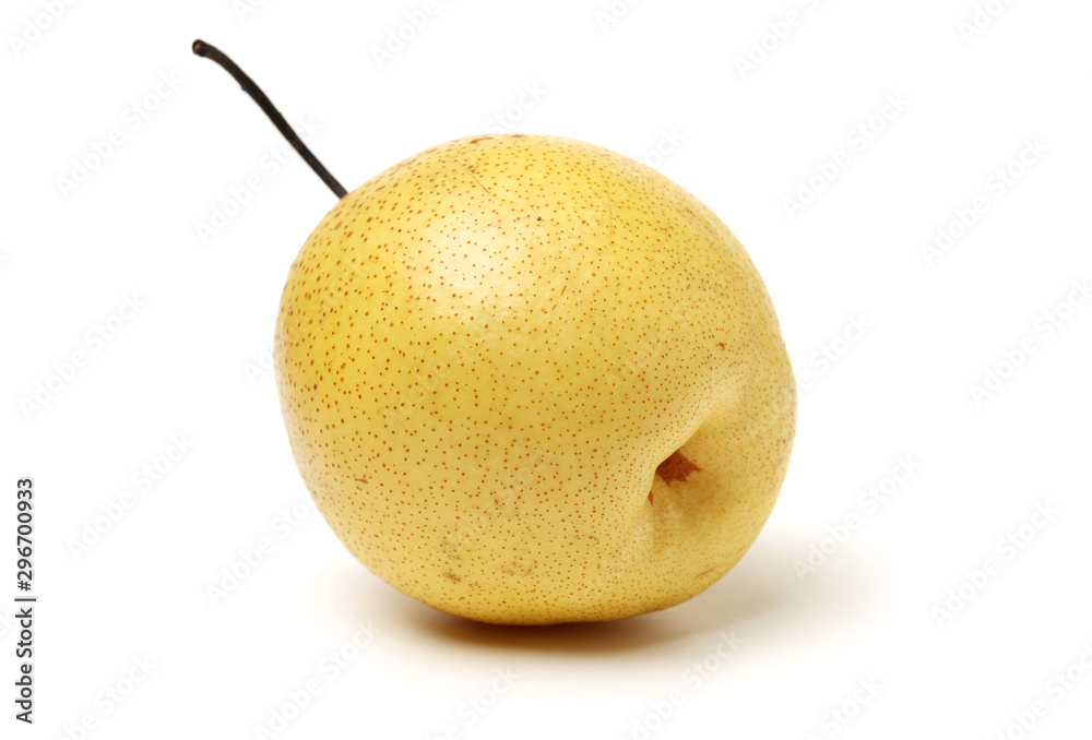 Fototapeta premium Chinese pear on white background