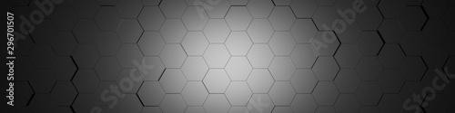Abstract Hexagon Geometric Surface Loop 1A: light bright clean minimal hexagonal grid pattern, random waving motion background canvas in pure wall architectural white. 