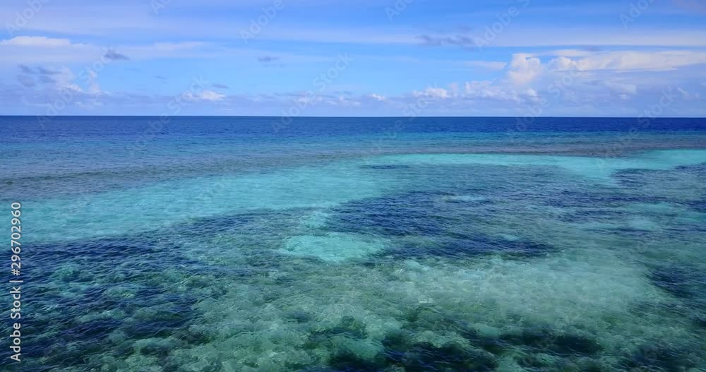 Aerial Shot Of Palancar Reef, Underwater Garden Of Eden, Warm Climate change and coral bleaching, human impact on nature Aerial Shot Of Palancar Reef, Underwater Garden Of Eden, Warm Climate change and coral bleaching, human impact on nature